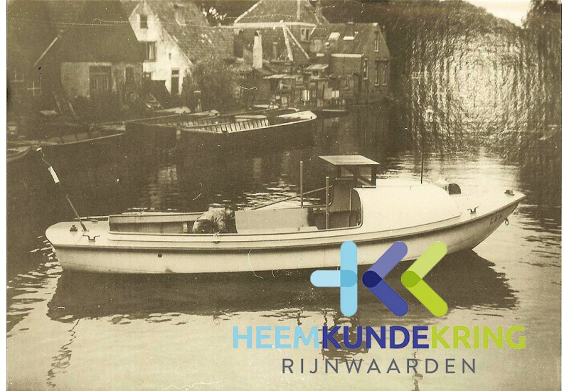 `Lek` eerste motorboot Douane 1918 Coll. HKR F0000081